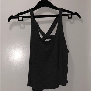 Tank top with cross back